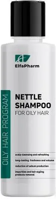 Шампунь Elfa Pharm Oily Hair Program трихологічний для жирного волосся з кропивою, 200 мл