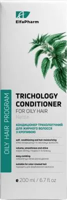 Кондиціонер Elfa Pharm Oily Hair Program для жирного волосся з кропивою, 200 мл