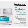 Крем для лица Babaria Collagen Vegan с растительным коллагеном омолаживающий, 50 мл