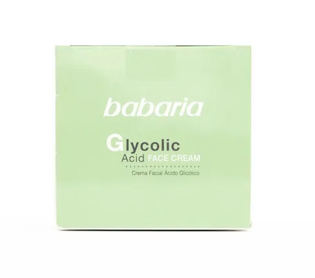 Крем для обличчя Babaria Glycolic Acid з гліколевою кислотою для регенерації шкіри нічний, 50 мл