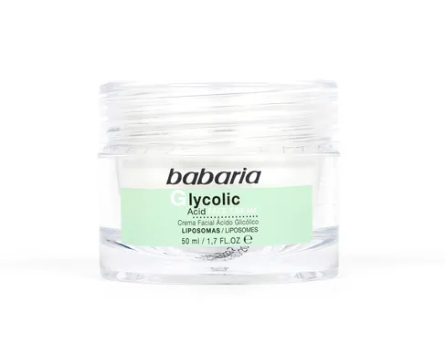 Крем для обличчя Babaria Glycolic Acid з гліколевою кислотою для регенерації шкіри нічний, 50 мл