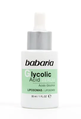 Сироватка для обличчя Babaria Glycolic Acid нічна з гліколевою кислотою для рівного тону шкіри, 30 мл