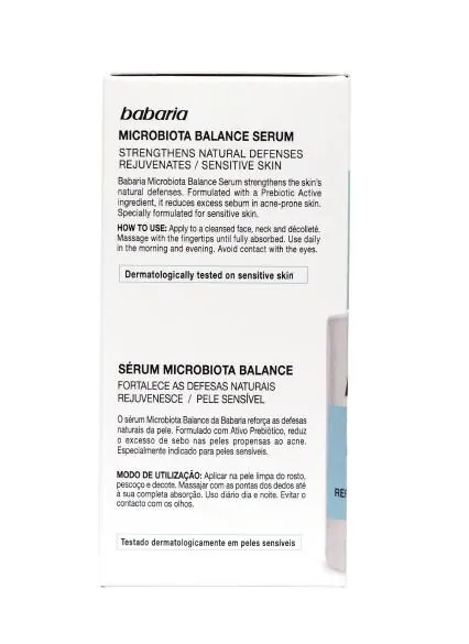 Сиворотка для обличчя Babaria Microbiota Balance, 30 мл