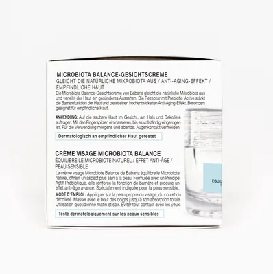 Крем для обличчя Babaria Microbiota Balance для чутливої шкіри, 50 мл