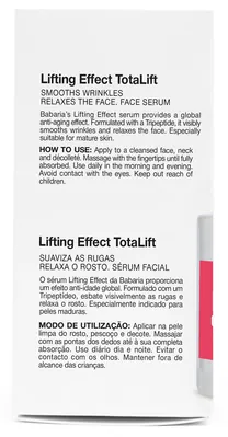 Сироватка для обличчя Babaria LiftingEffect з ефектом ліфтингу, 30 мл