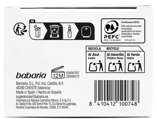 Сироватка для обличчя Babaria LiftingEffect з ефектом ліфтингу, 30 мл