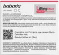 Крем для обличчя Babaria LiftingEffect з ефектом ліфтингу, 50 мл