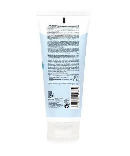 Крем для рук Babaria Hyaluronic Acid з гіалуроновою кислотою, 75 мл