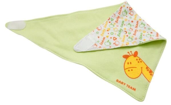 Нагрудник Baby Team 6507 двухсторонний на липучке