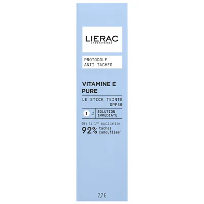 Стік-олівець Lierac Protocole Anti-Stain Stick With Color Тональний проти пігментних плям з SPF 50, 2,7 г