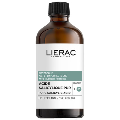 Лосьон-пилинг Lierac Protocole Pure Salicylic Acid The Peeling с салициловой кислотой против недостатков кожи, 100 мл