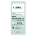 SOS-засіб Lierac Protocole Pure Salicylic Acid The Stop Spots проти недоліків шкіри із саліциловою кислотою, 15 мл