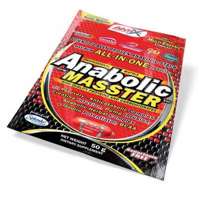 Комплексный высокобелковый продукт Amix Nutrition Anabolic Masster chocolate, 50 г 1/20