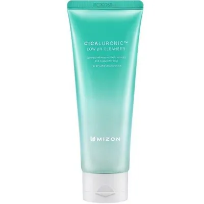 Пінка для обличчя очищуюча Mizon Cicaluronic Low pH Cleanser зволожуюча для сухої і чутливої шкіри, 120 мл