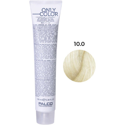 Крем-краска для волос Palco Professional Only Color безаммиачная № 10.0 блонд платиновый экстра, 100 мл