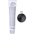 Крем-фарба для волосся Palco Professional Only Color безаміачна № 3.0 темно-коричневий, 100 мл