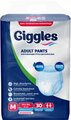 Підгузки-трусики для дорослих Giggles Medium 70-120 см, 30 штук
