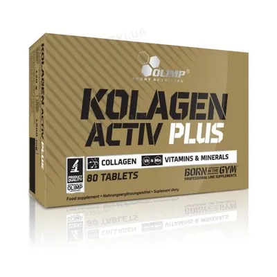 Дієтична добавка Olimp Kolagen Activ Plus Sport Edition, 80 таблеток