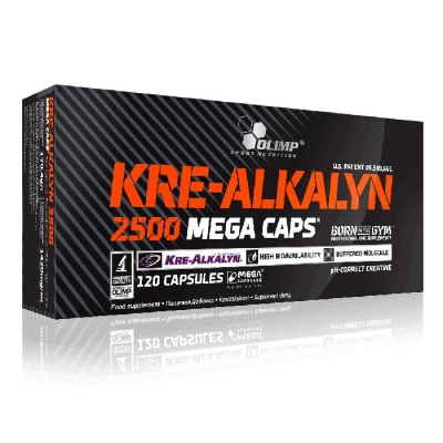 Креатин Olimp Kre-Alkalyn 2500 Mega Caps, 120 капсул