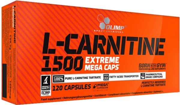Жироспалювач Olimp L-Carnitine 1500 Extreme, 120 капсул