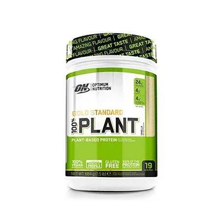 Протеїн рослинний змішаний Optimum Nutrition Gold Standard 100% Plant, ваніль, 684 г