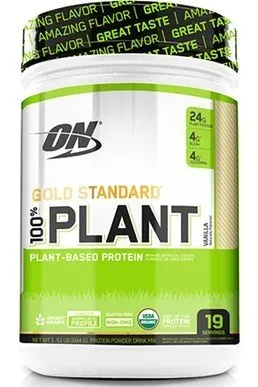 Протеїн рослинний змішаний Optimum Nutrition Gold Standard 100% Plant, шоколад, 684 г