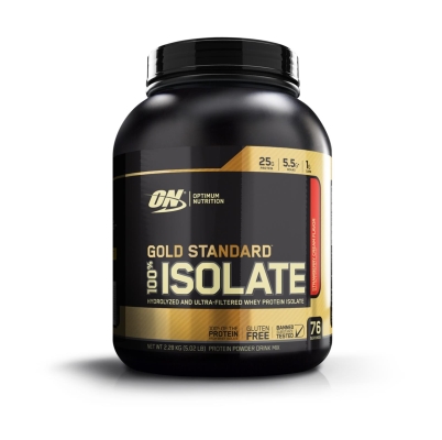 Протеин Optimum Nutrition GS Isolate Strawberry Cream, 2.280 кг