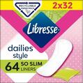 Прокладки ежедневные гигиенические Libresse Dailies Style So Slim, 64 шт