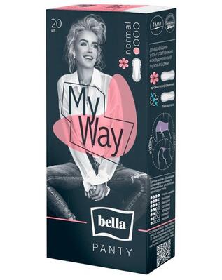 Прокладки гигиенические ежедневные Bella Panty My Way deo fresh, 20 штук