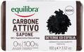 Мило для тіла Equilibra Carbone Attivo Detox з активованим вугіллям, 100 г