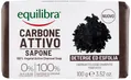 Мило для тіла Equilibra Carbone Attivo Detox з активованим вугіллям, 100 г