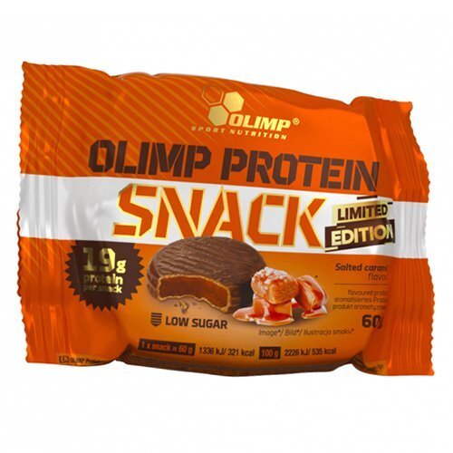 Тістечко білкове Olimp Protein Snack, солона карамель, 60 г