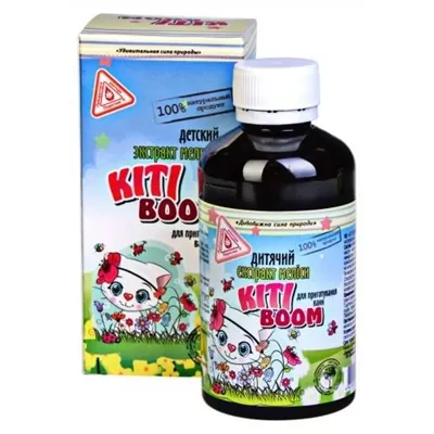 Екстракт меліси для ванн Dr.Pirogov Kiti Boom дитячий, 200 мл