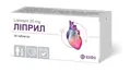 Ліприл таблетки по 20 мг №30 (10х3)