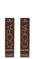 Набір фарб для волосся Schwarzkopf Professional Igora Color10 7-0 Середній Блонд Натуральний, 2 шт х 60 мл