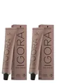 Набір фарб для волосся Schwarzkopf Professional Igora Color10 7-12 Середній Блондин Cандре Попелястий, 2 шт х 60 мл