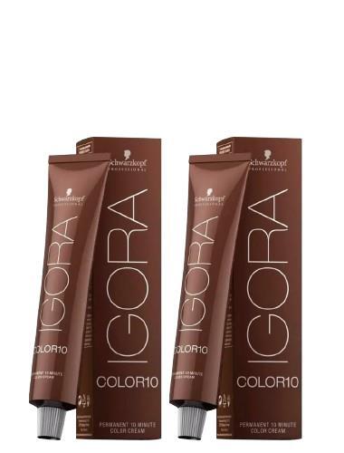 Набор красок для волос Schwarzkopf Professional Igora Color10 8-11 Светло-русый Сандре Экстра, 2 шт х 60 мл
