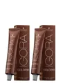 Набір фарб для волосся Schwarzkopf Professional Igora Color10 8-11 Світло-русявий Сандре Екстра, 2 шт х 60 мл