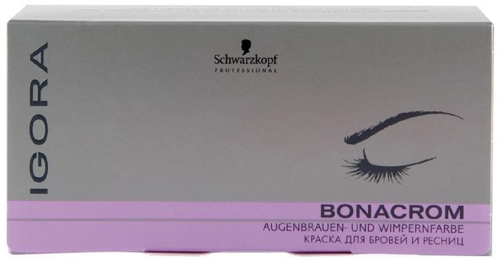 Краска для бровей и ресниц Schwarzkopf Professional Igora Bonacrom черная, 25 мл