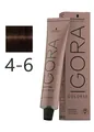 Фарба для волосся Schwarzkopf Professional Igora Color10 4-6 Середньо-коричневий шоколадний, 60 мл