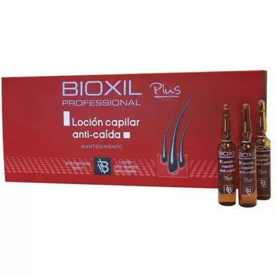 Лосьйон Bioxil проти випадіння волосся з вітаміном B-5 та рослинними екстрактами, 12 шт х 10 мл