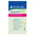 Пластирі медичні Ecoplast Second Skin гідроколоїдний 4,4 х 6,9 см/2 х 6 см, 5 штук