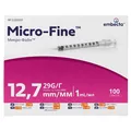 Шприц інсуліновий 1 мл U-100 Embecta Micro-Fine 29G (0,33 x 12.7 мм), 1 штука
