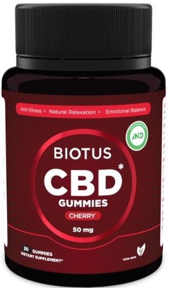 Каннабидиол Biotus CBD Gummies 50 мг, 30 желейных мишек