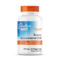 Транс-ресвератрол Doctor's Best Trans-Resveratrol 200 мг, 60 вегетаріанських капсул