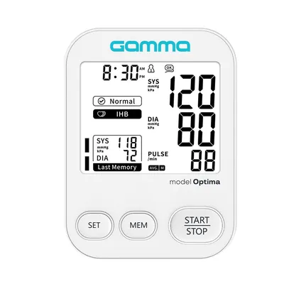 Тонометр Gamma Optima автоматичний з адаптером Type-C