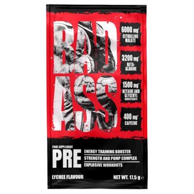 Предтренировочный комплекс Bad Ass Pre личи, 17,5 г