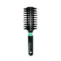 Щітка для волосся QPI Professional Silver Style Brush PB-8520 FR з ворсом зелена 22 см