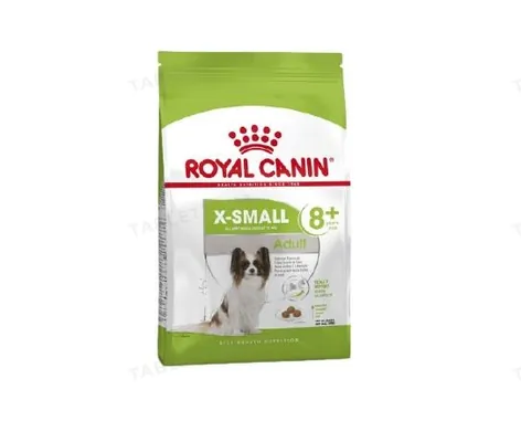 Корм сухий Royal Canin X-Small Adult 8+ для собак мініатюрних розмірів від 8 років, 500 г