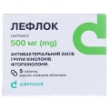 Лефлок таблетки, п/плен. обол. по 500 мг №5
